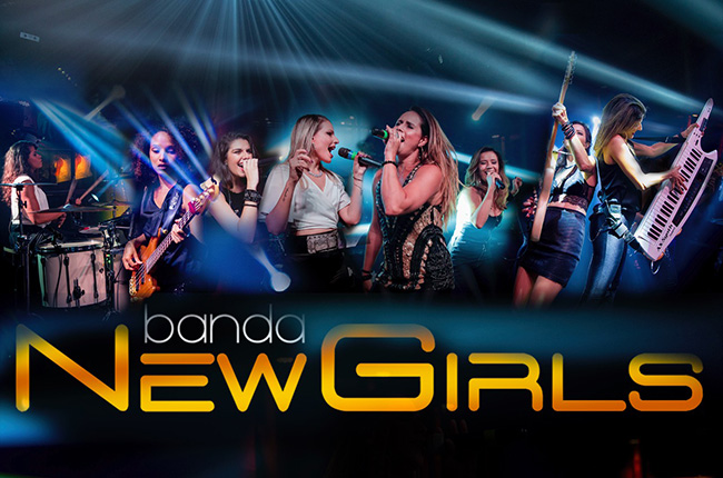 Foto das integrantes da Banda New Girls